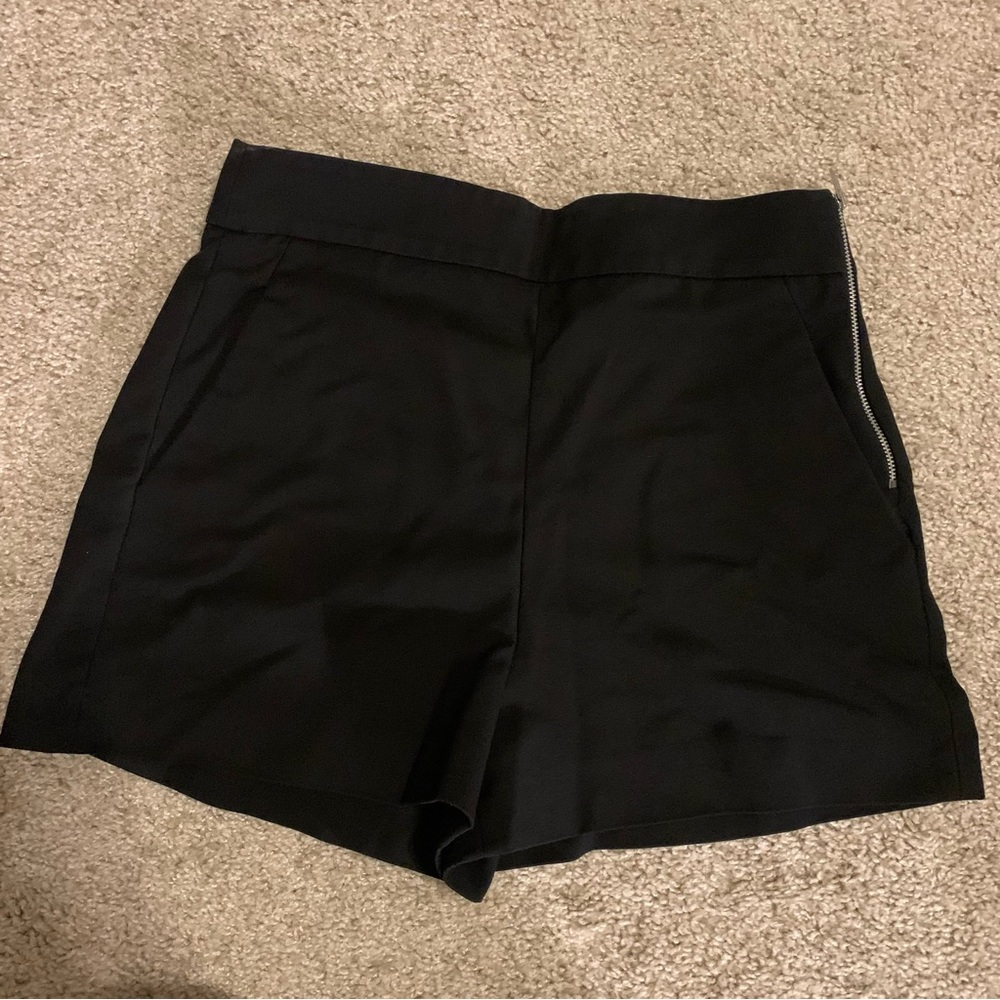 Zara Black High Waisted Shorts Size M